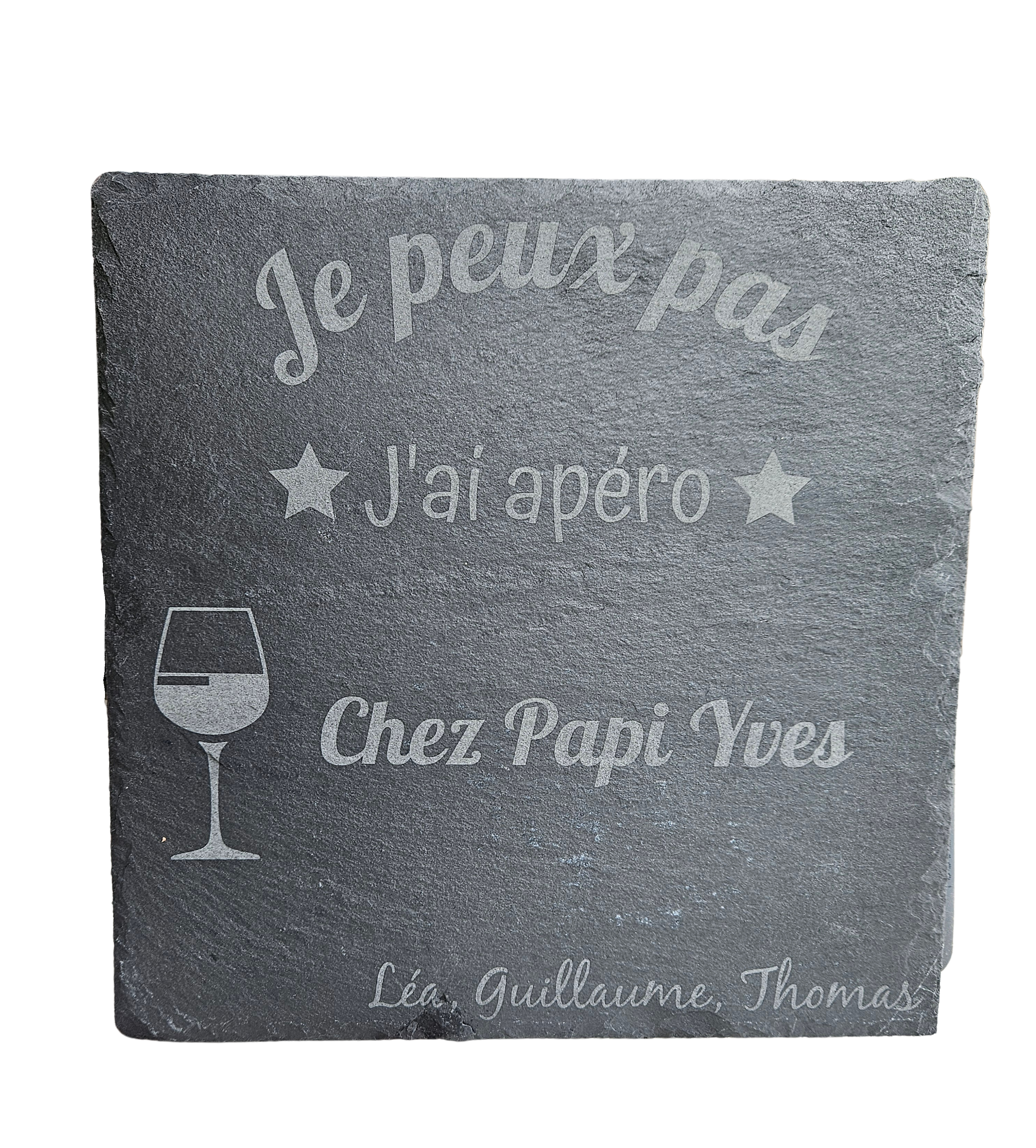 Planche Apéro Personnalisable Ardoise