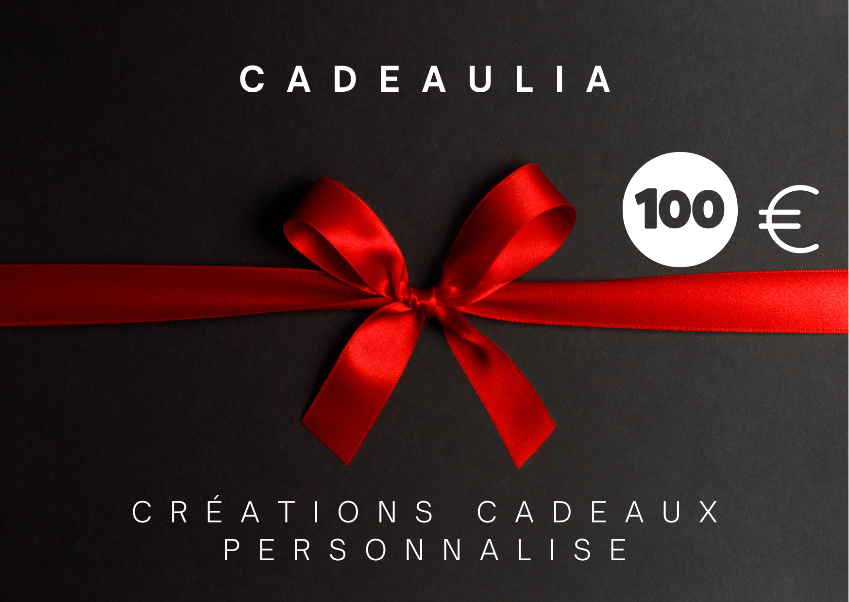 Carte Cadeaux Cadeaulia  100 Euro